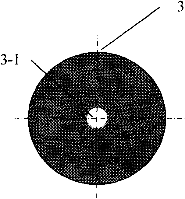 Minitype F-P reflective index sensor of full optical fiber ring-type reflecting surface structure