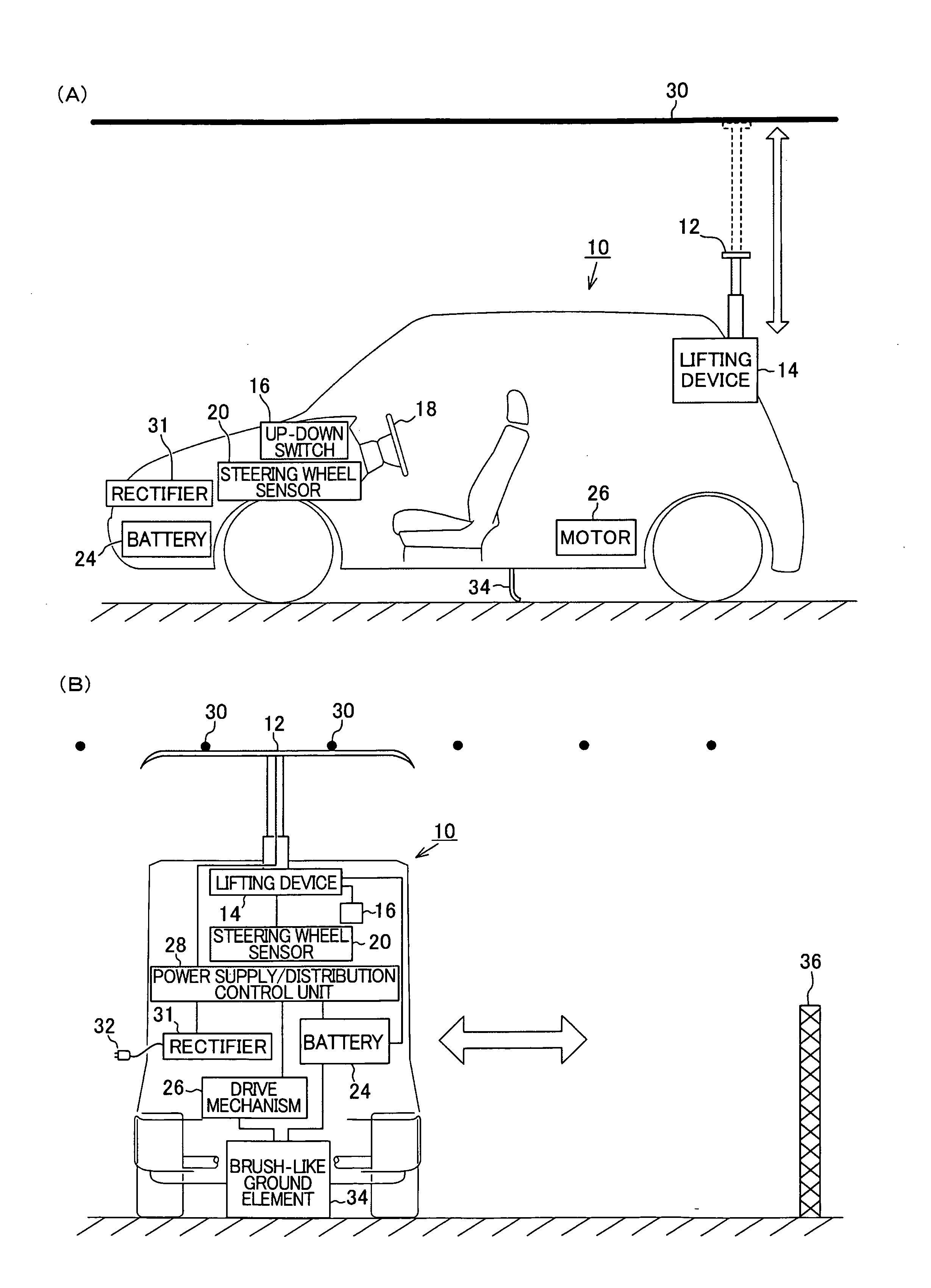 Vehicle and traffic system