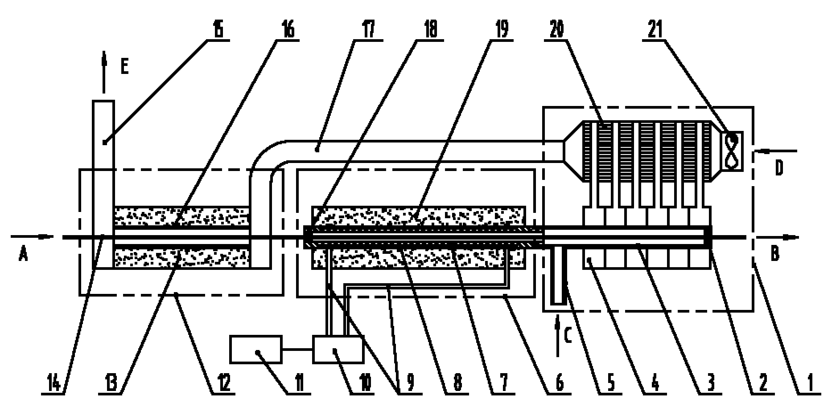 Energy-saving stainless steel wire hydrogen retreat furnace