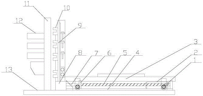 Servo electric propulsion device for low voltage feed switch breaker