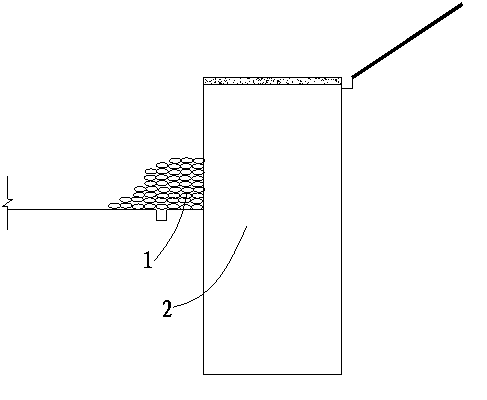 Foundation pit supporting method for preventing displacement limit exceeding of soft base cement mixing pile