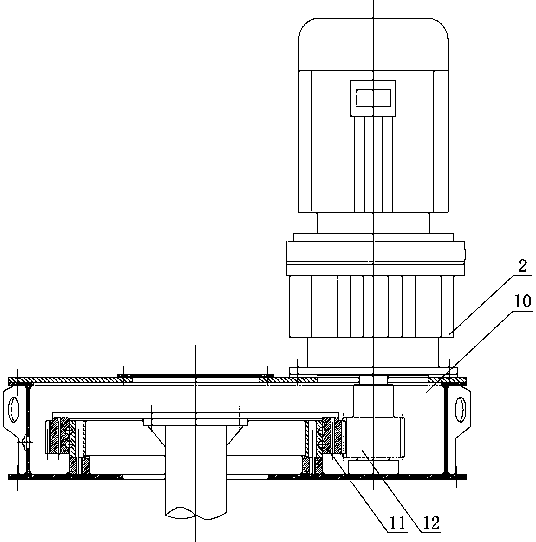 Stirrer of biogas fermentation tank