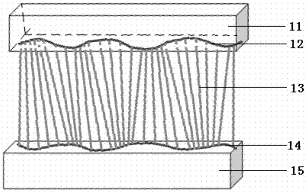 Loom for weaving zigzag warp and weft woven fabric