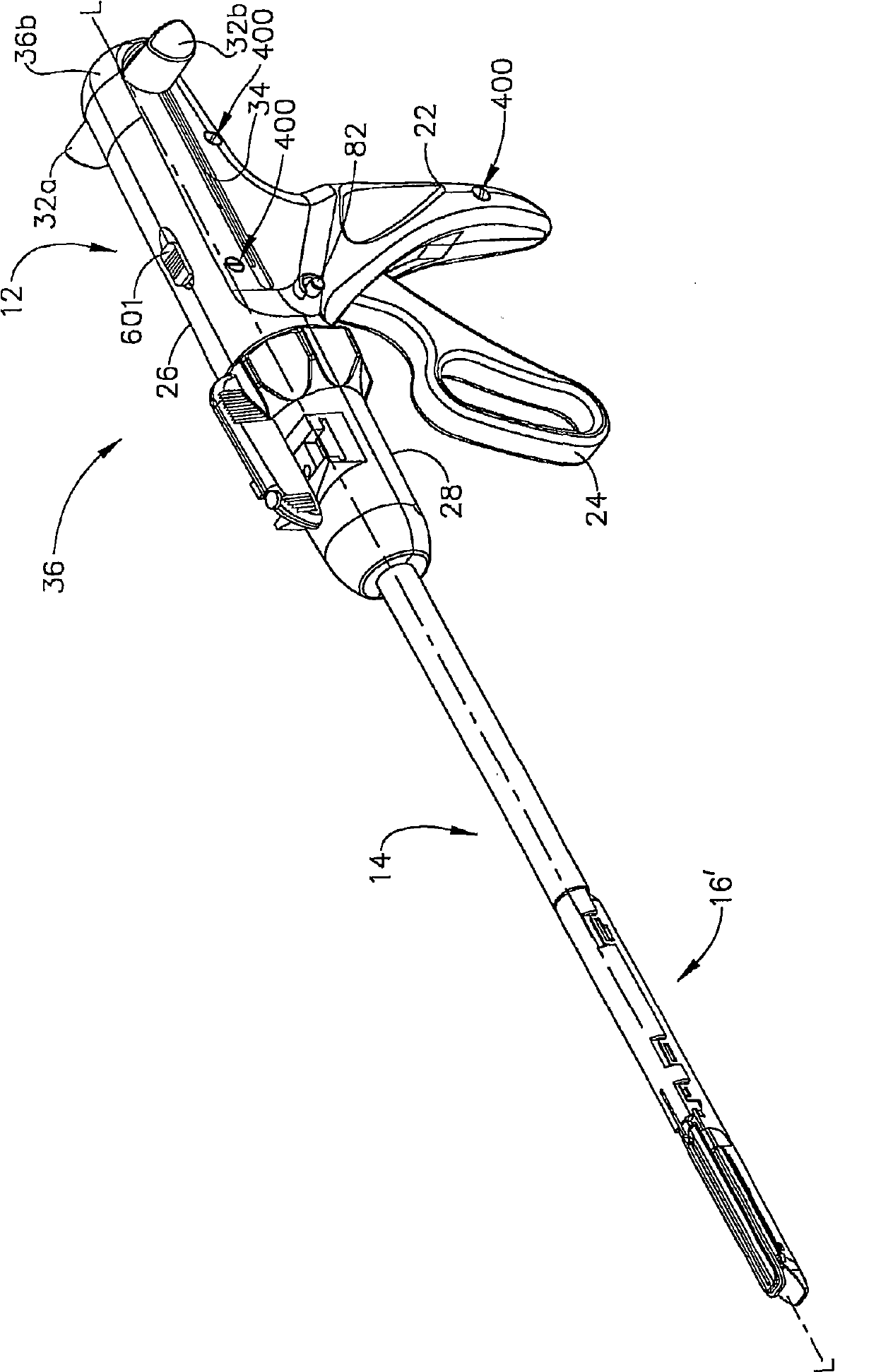 Surgical stapling apparatus with control features operable with one hand