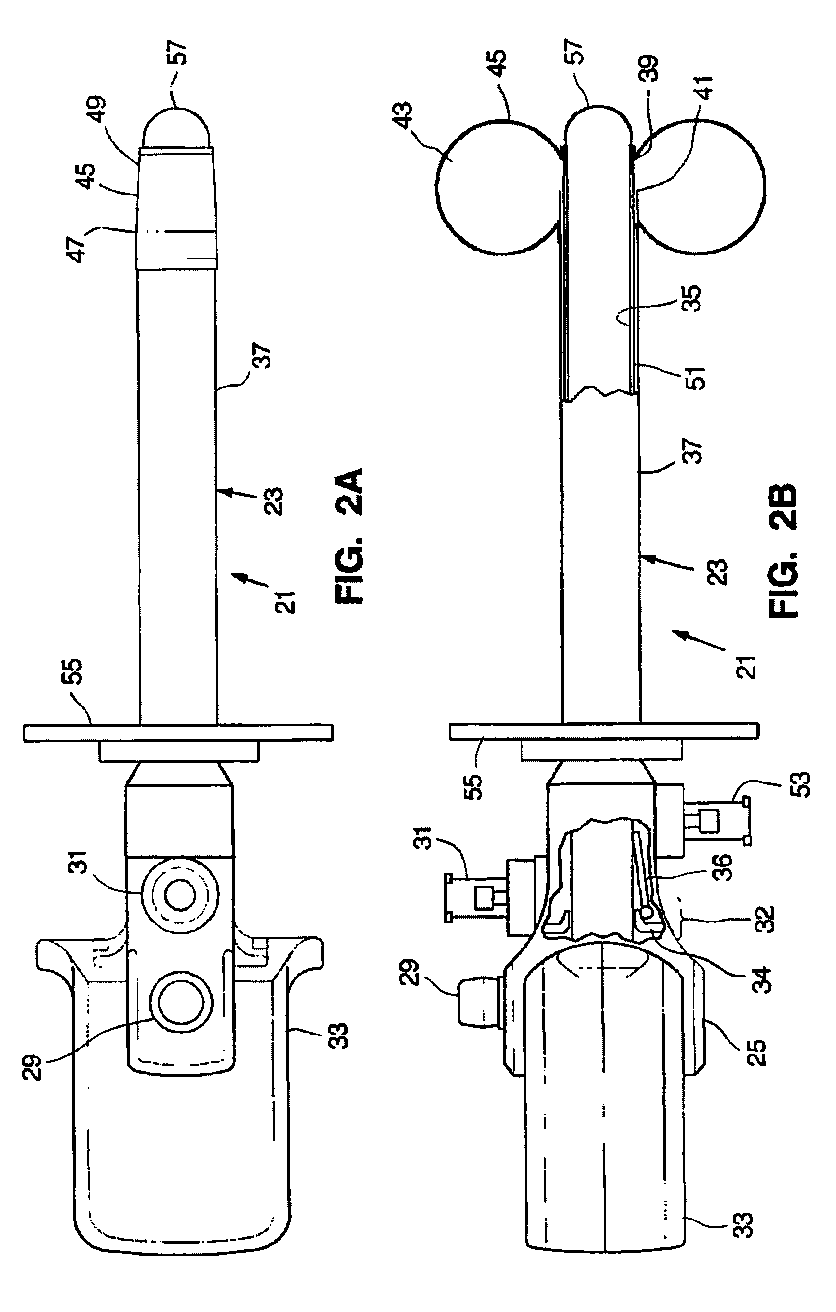 Method and inflatable chamber apparatus for separating layers of tissue