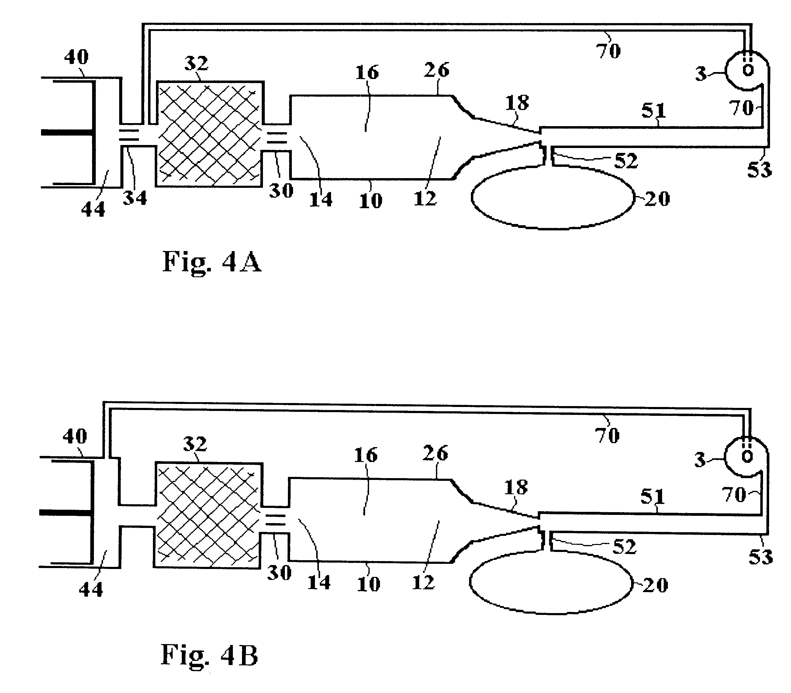 Double inlet arrangement for pulse tube refrigerator with vortex heat exchanger