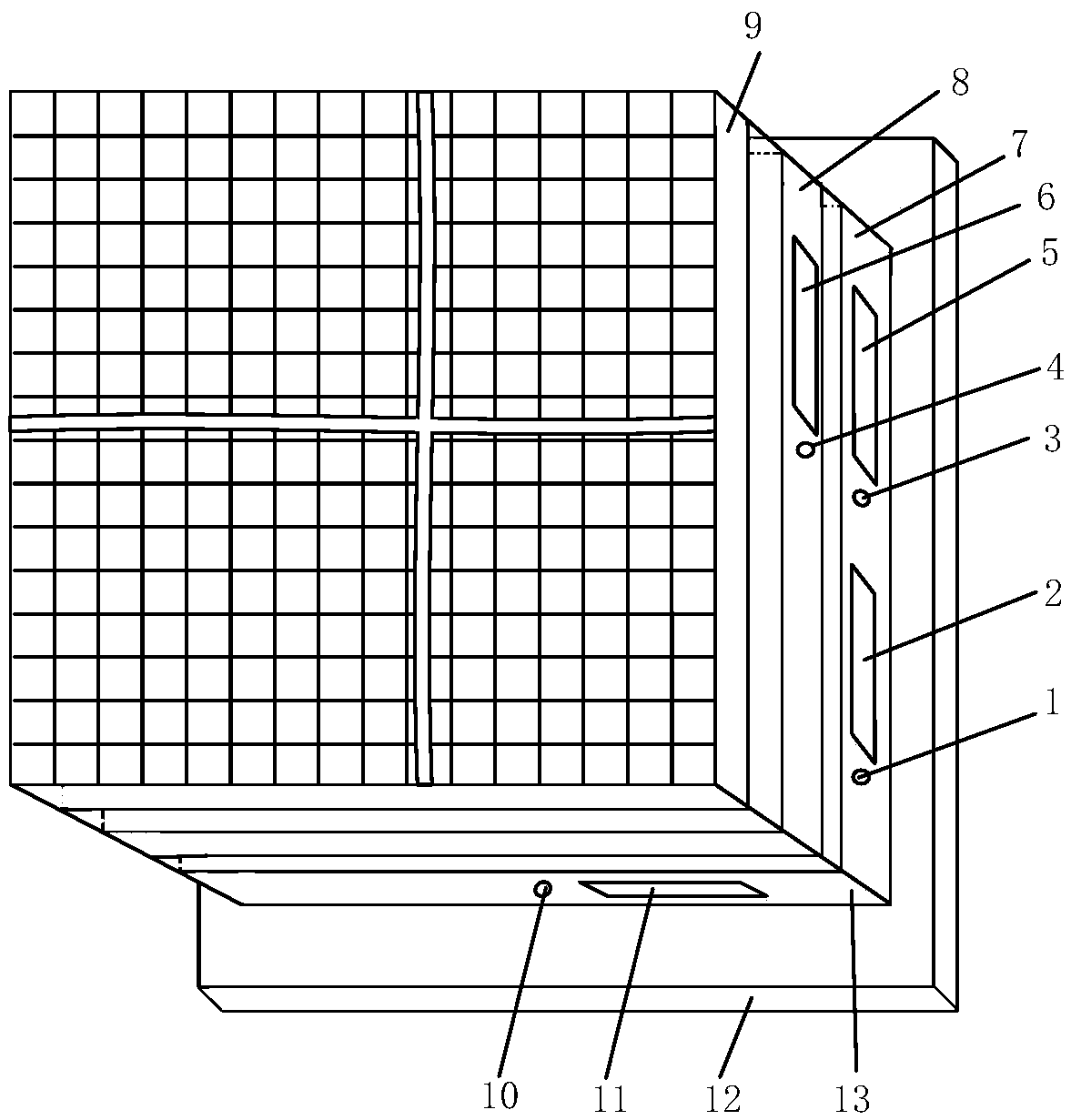 An infrared imaging detection chip based on wave vector measurement