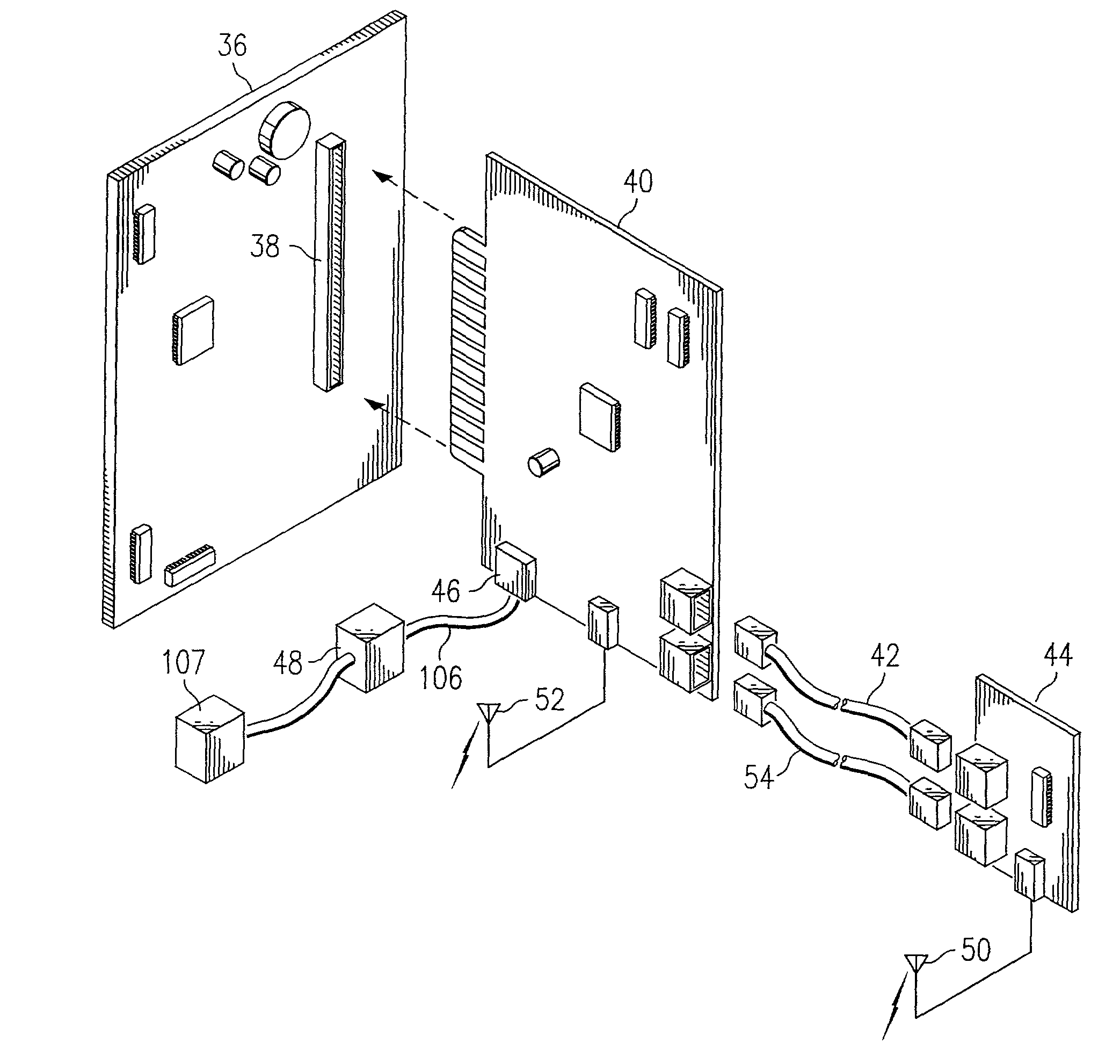 Method and system for interfacing a machine controller and a wireless network