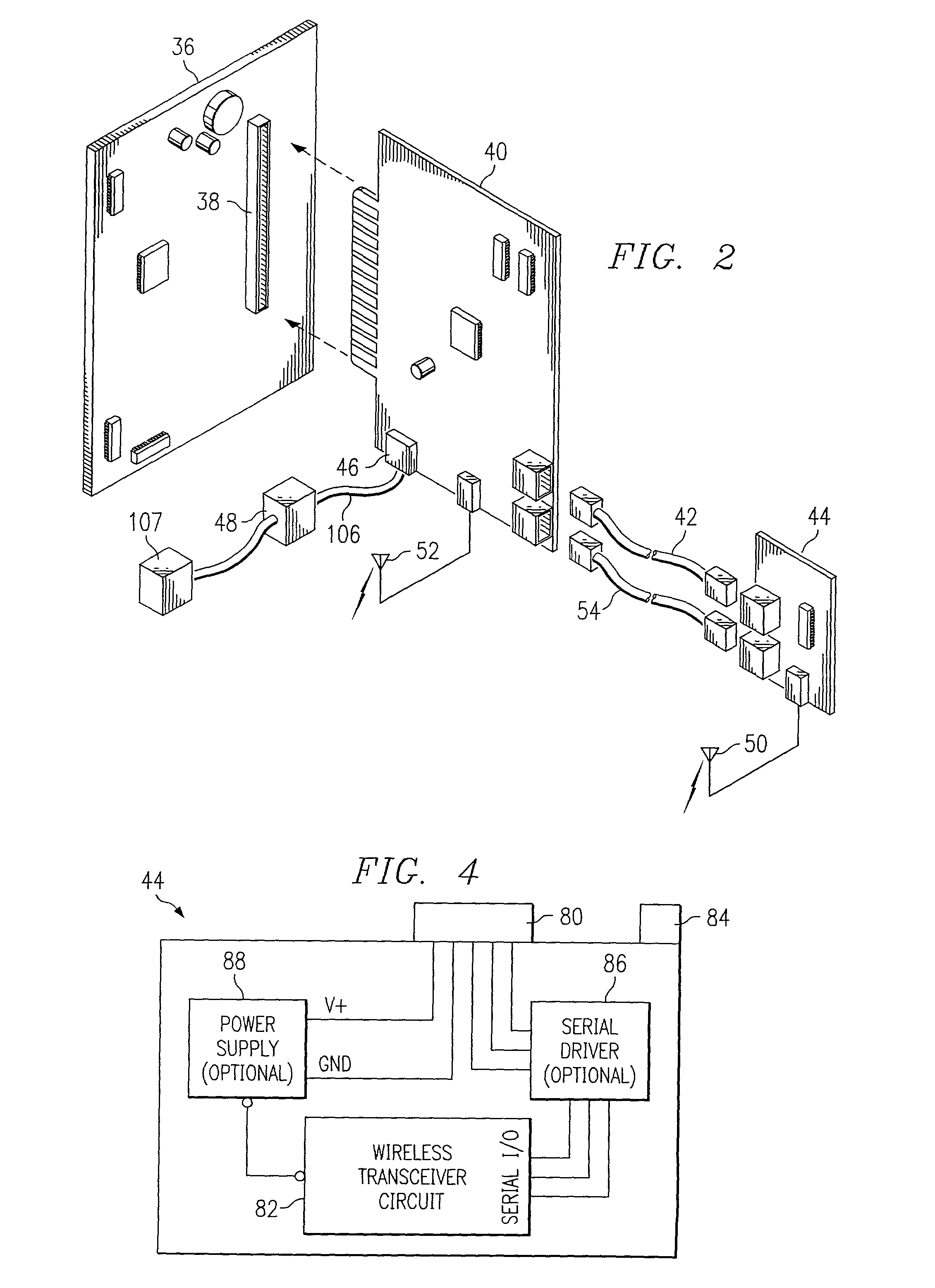 Method and system for interfacing a machine controller and a wireless network