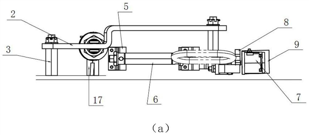 Automatic traction seat picking and hanging and locking and hanging device