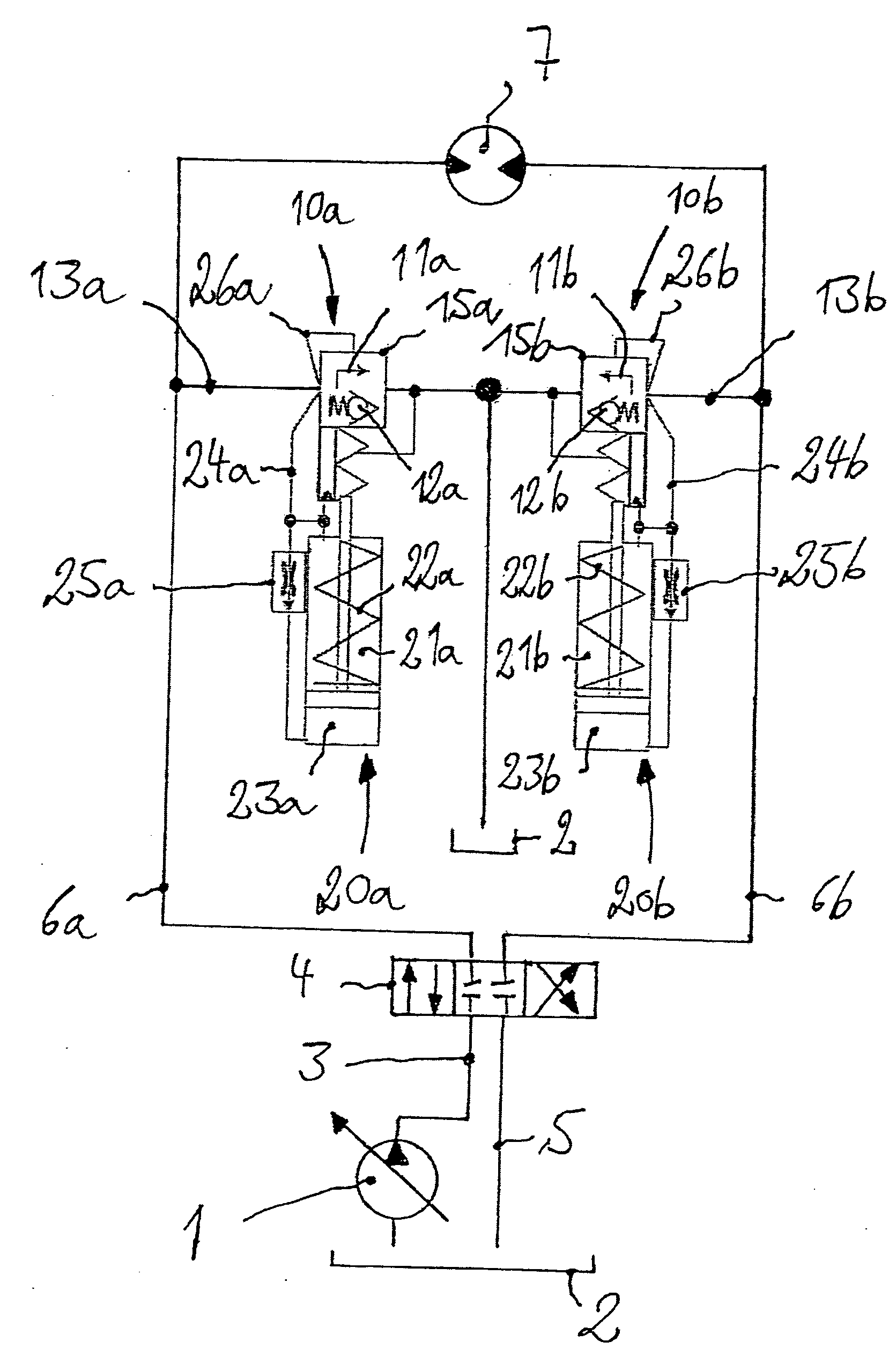 Hydrostatic drive system