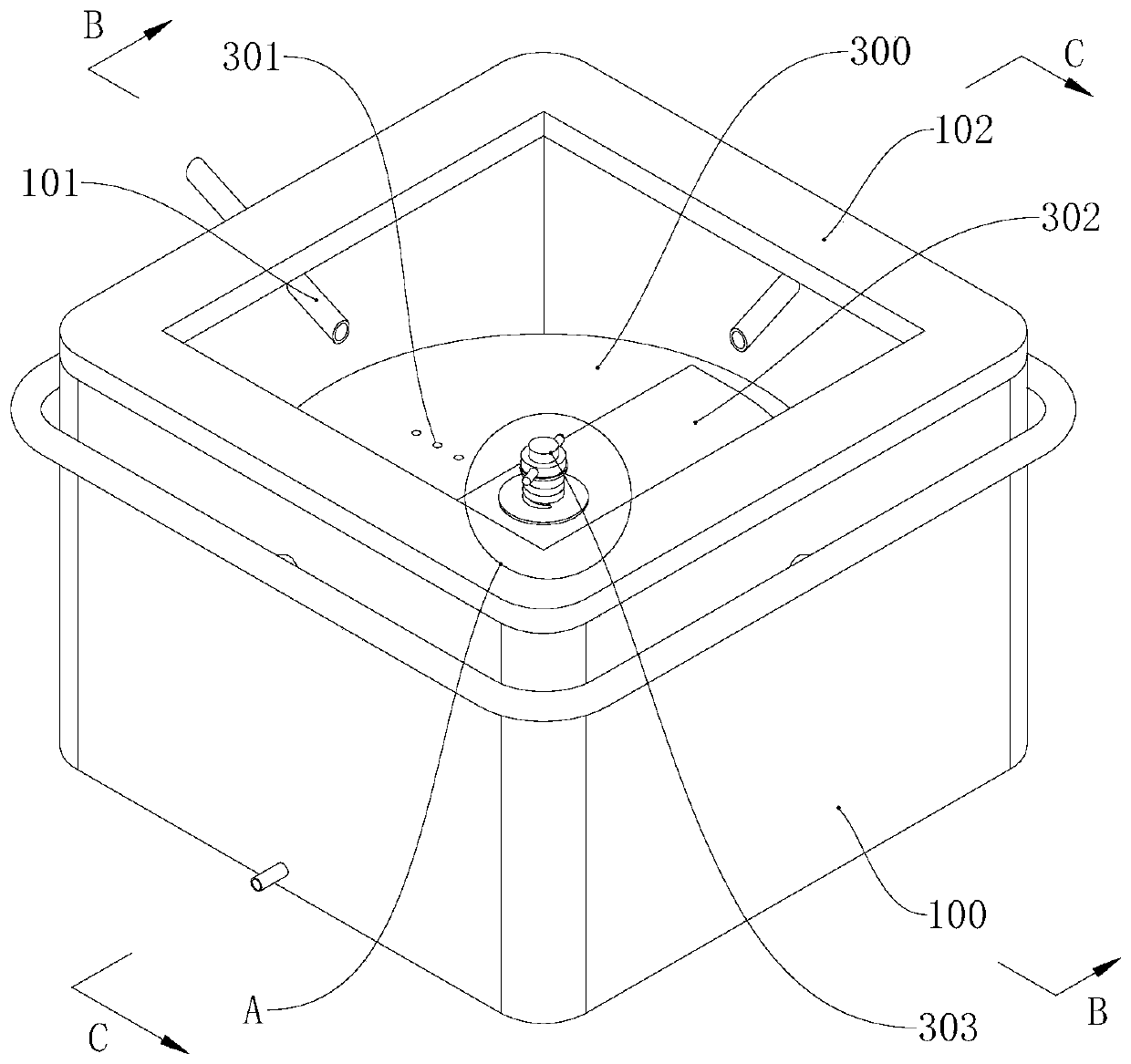 Microwave chip eutectic welding platform and eutectic welding method