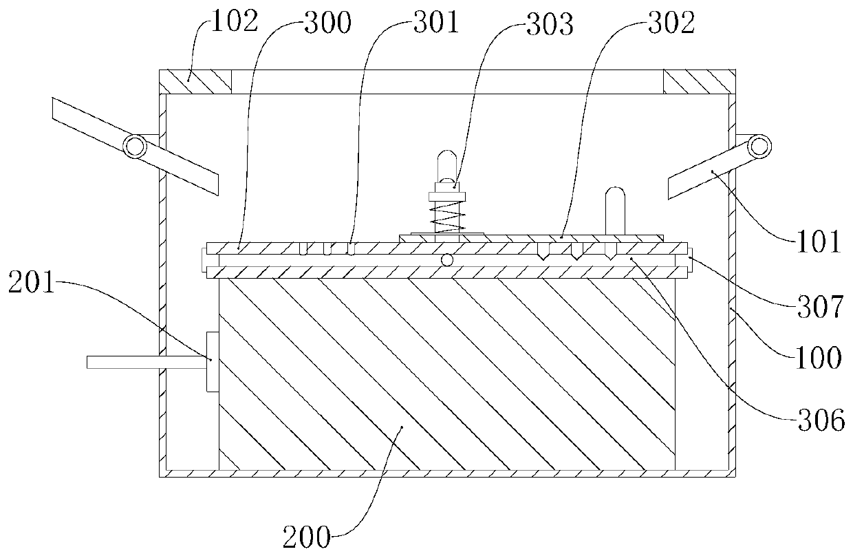 Microwave chip eutectic welding platform and eutectic welding method