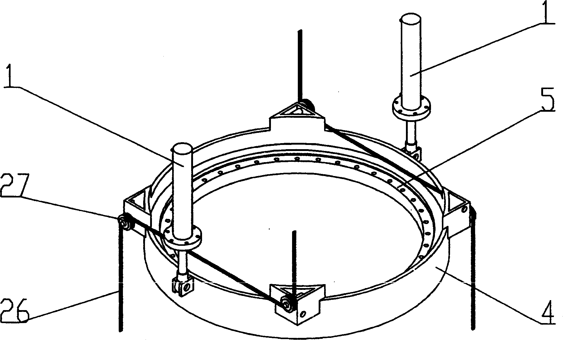 Blast-furnace channel distributor