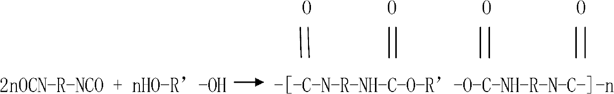 Connecting material for printing composite ink in polyurethane by using high-speed printer and preparation method for connecting material