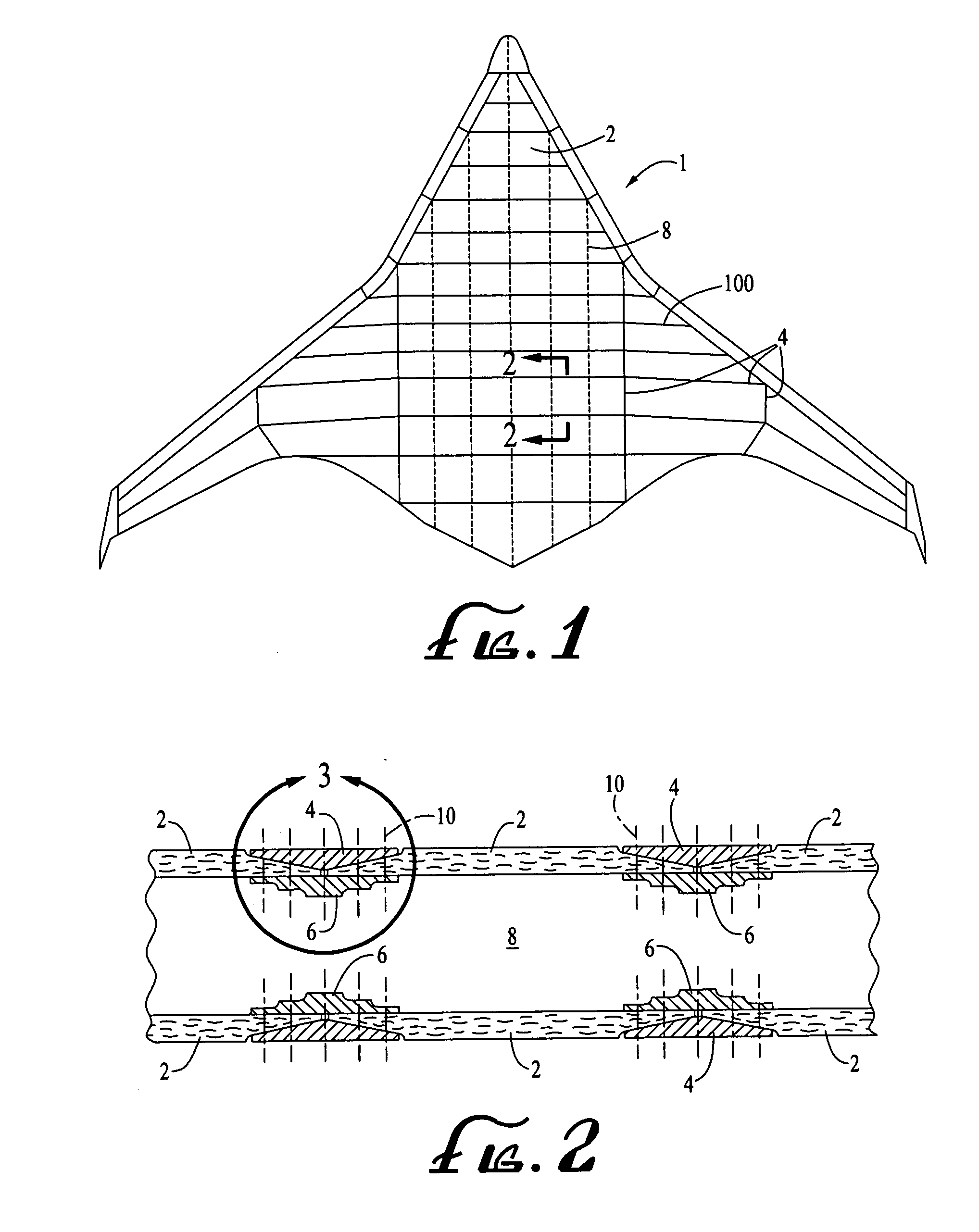 Lightning damage protection for composite aircraft