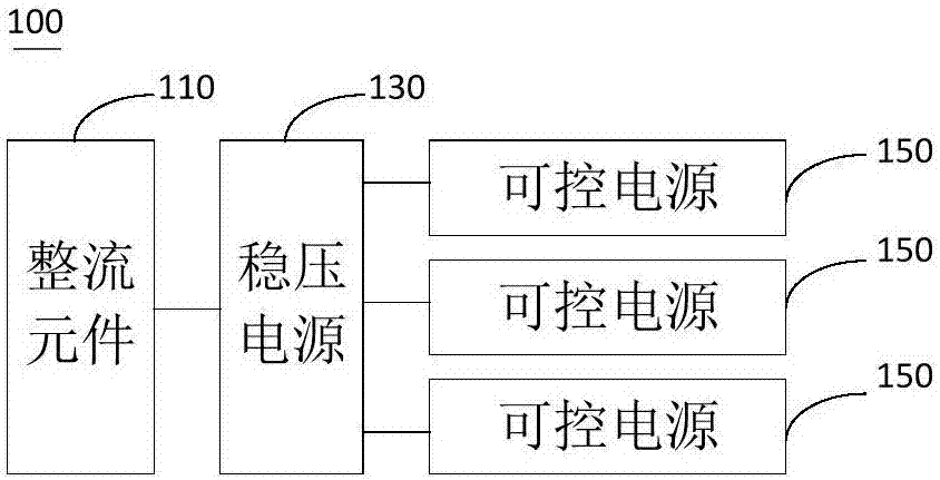 Node voltage acquisition circuit and active stealth experiment device