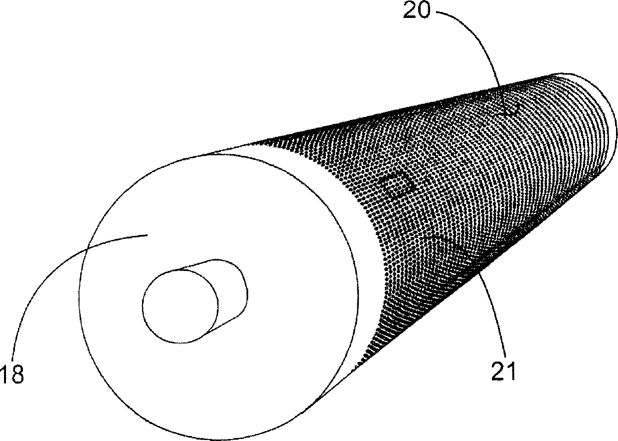 Grooved forming roll