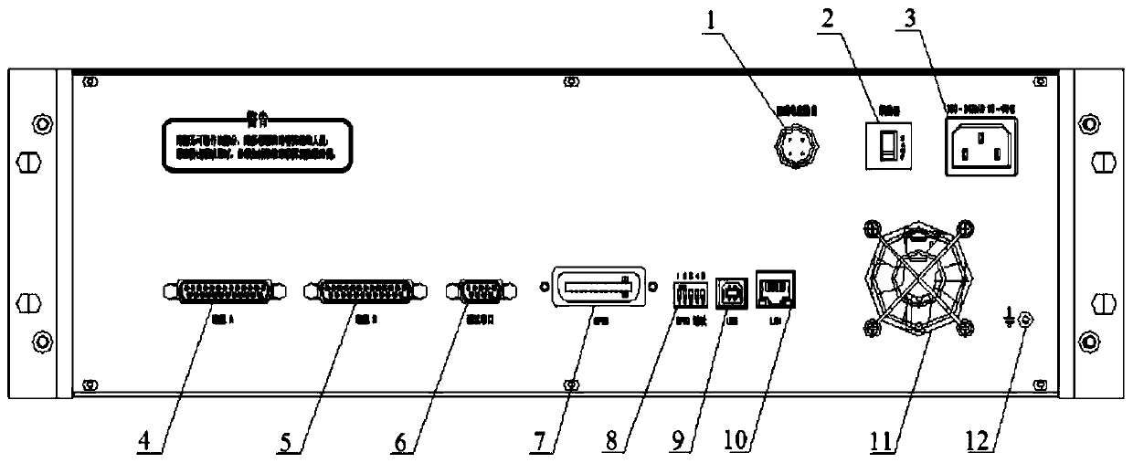 Airborne radome electrical performance test full-band microwave conversion system