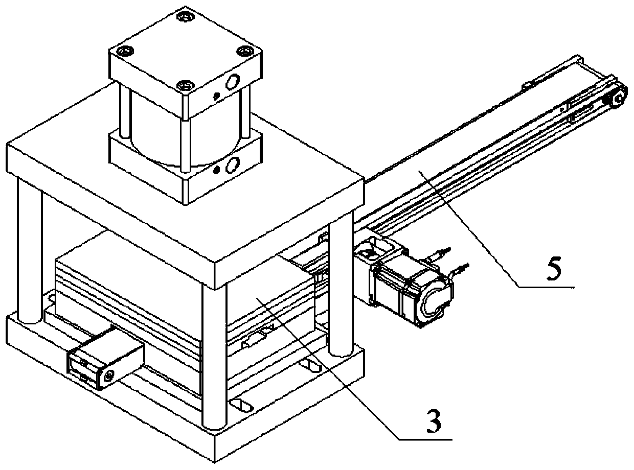 Automatic cut-off, blanking and packaging machine