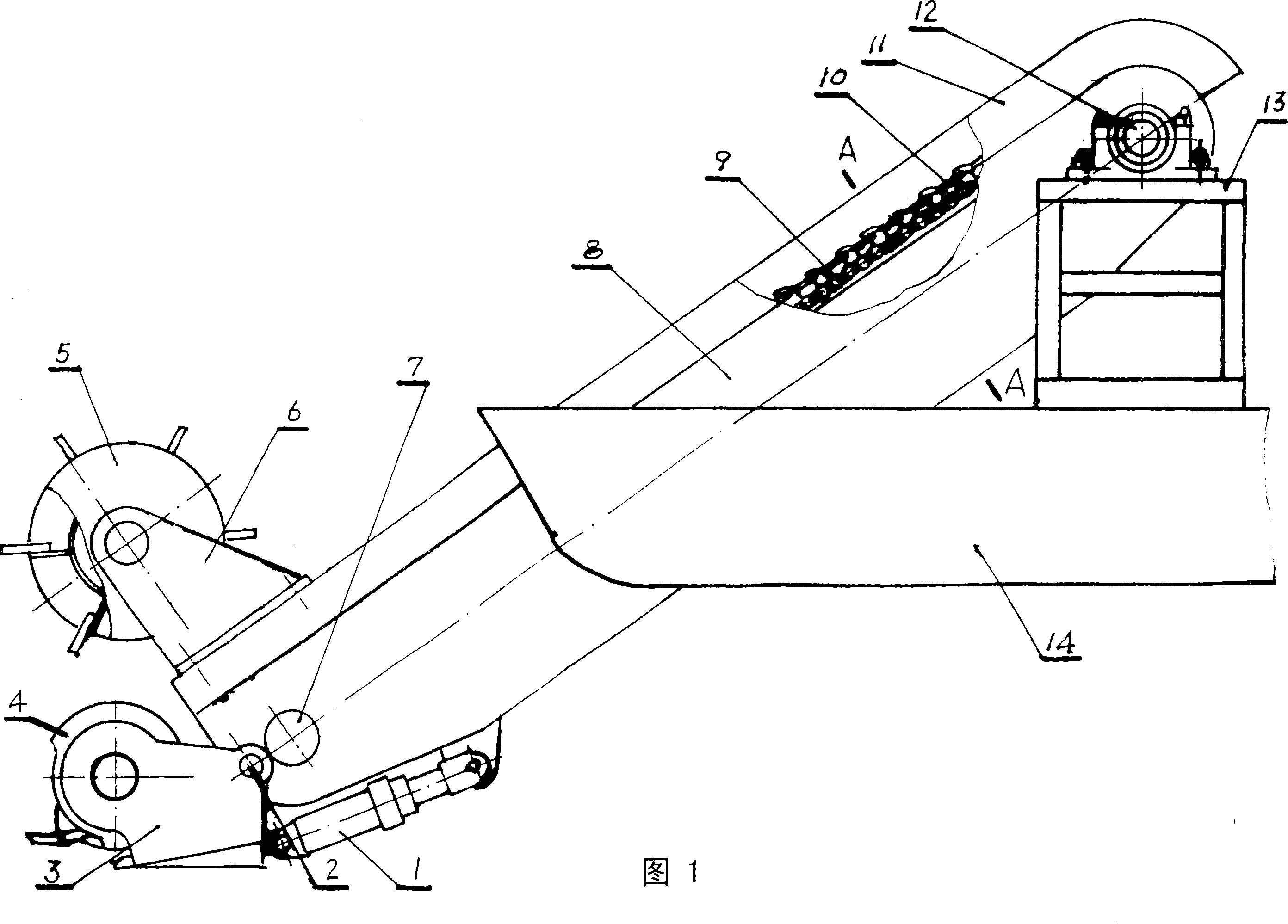 Excavator and sand dredger