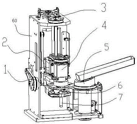 Automatic cover opening device for sample container