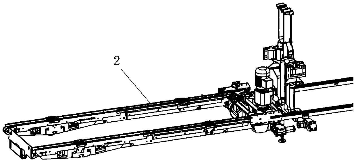 Quick collection and changing device for spinning frame cones