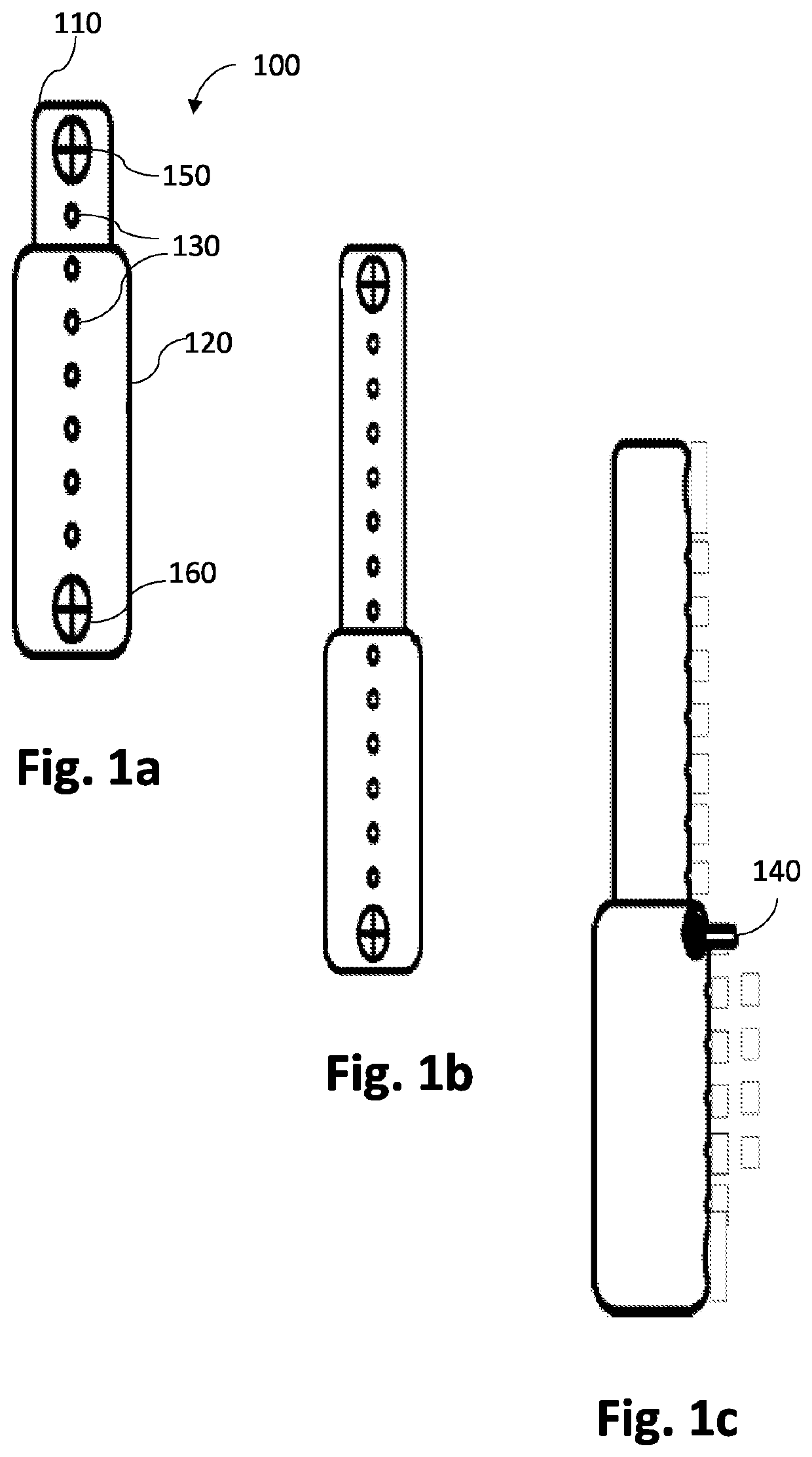 Non-invasively adjustable spinal stabilization device