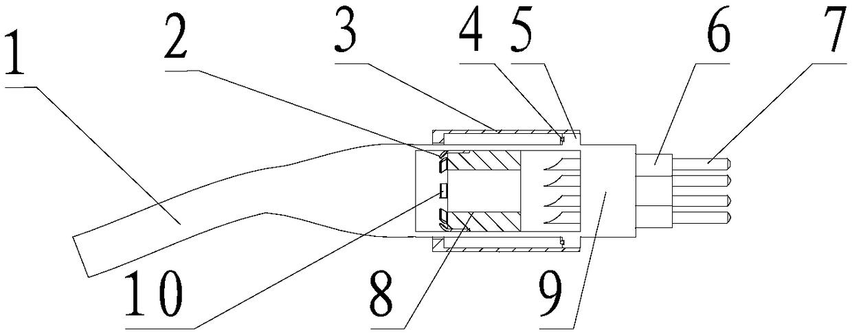 A connector plug and a watertight connector including the connector plug