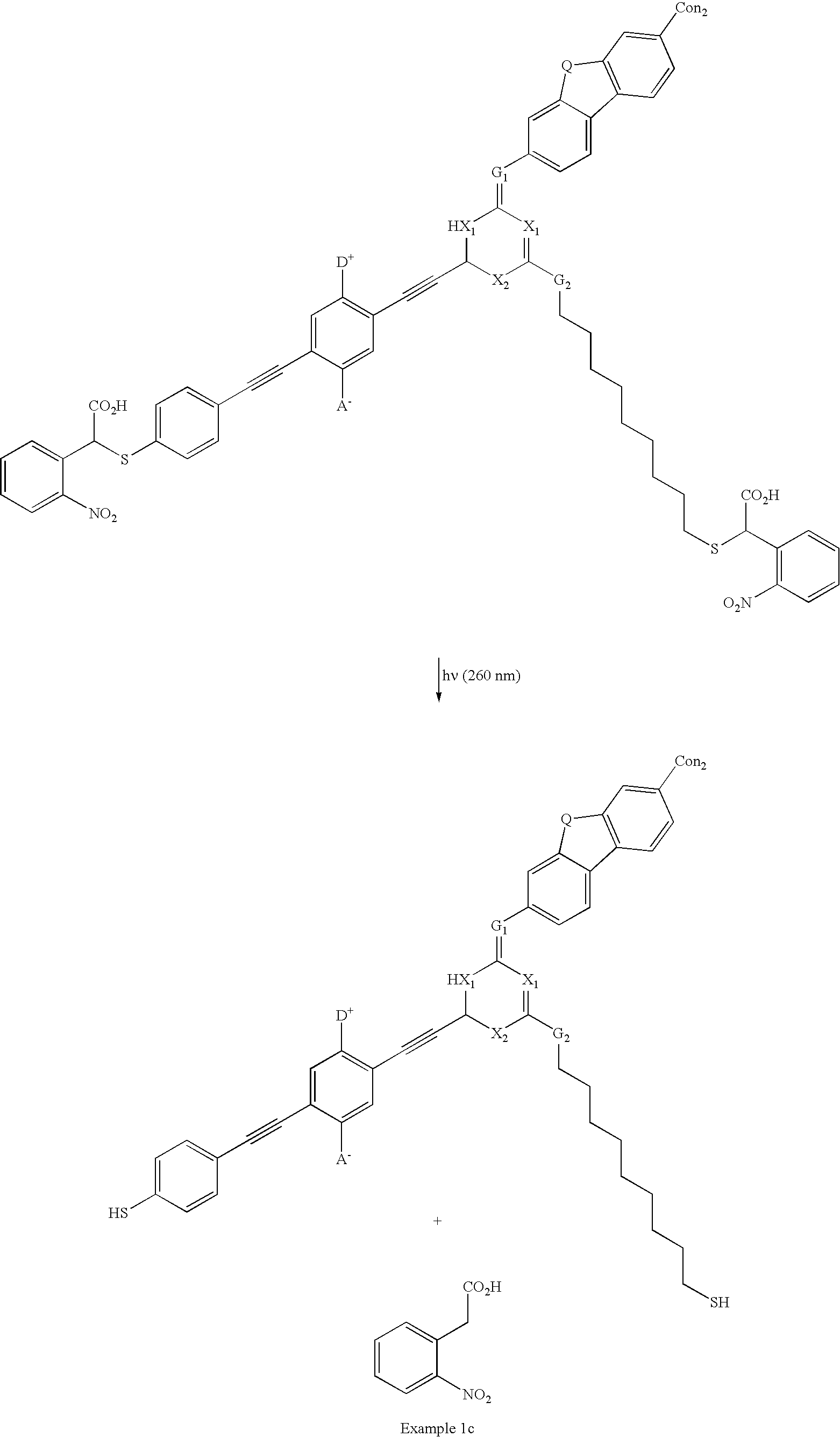 Photopatternable molecular circuitry