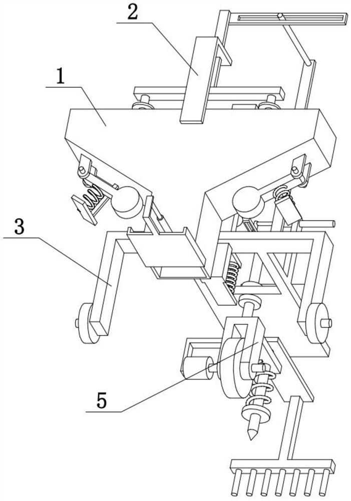 A track and field line drawing machine