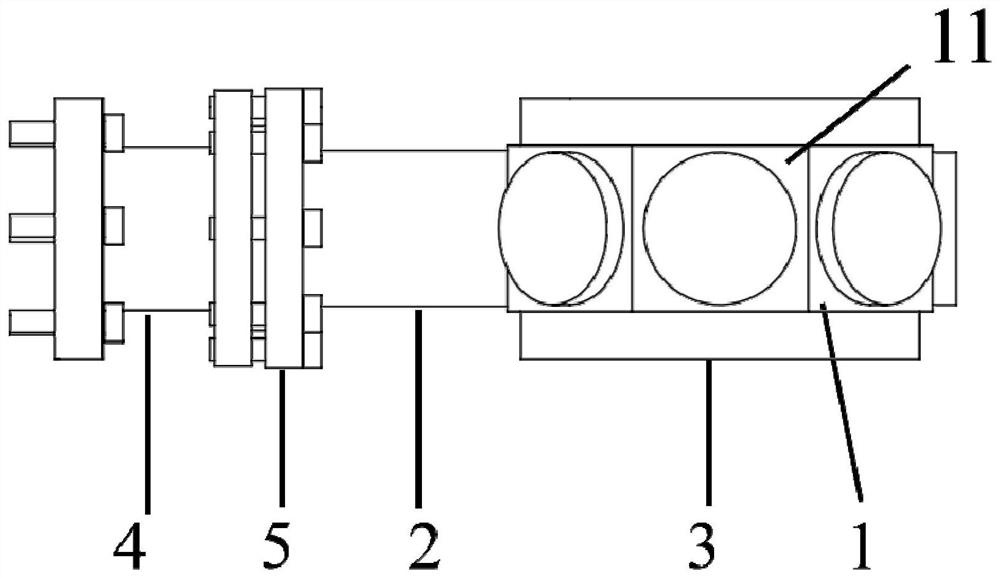 All-glass optical atom cavity with vacuum degree higher than 1*10&lt;-8&gt; Pa and preparation method