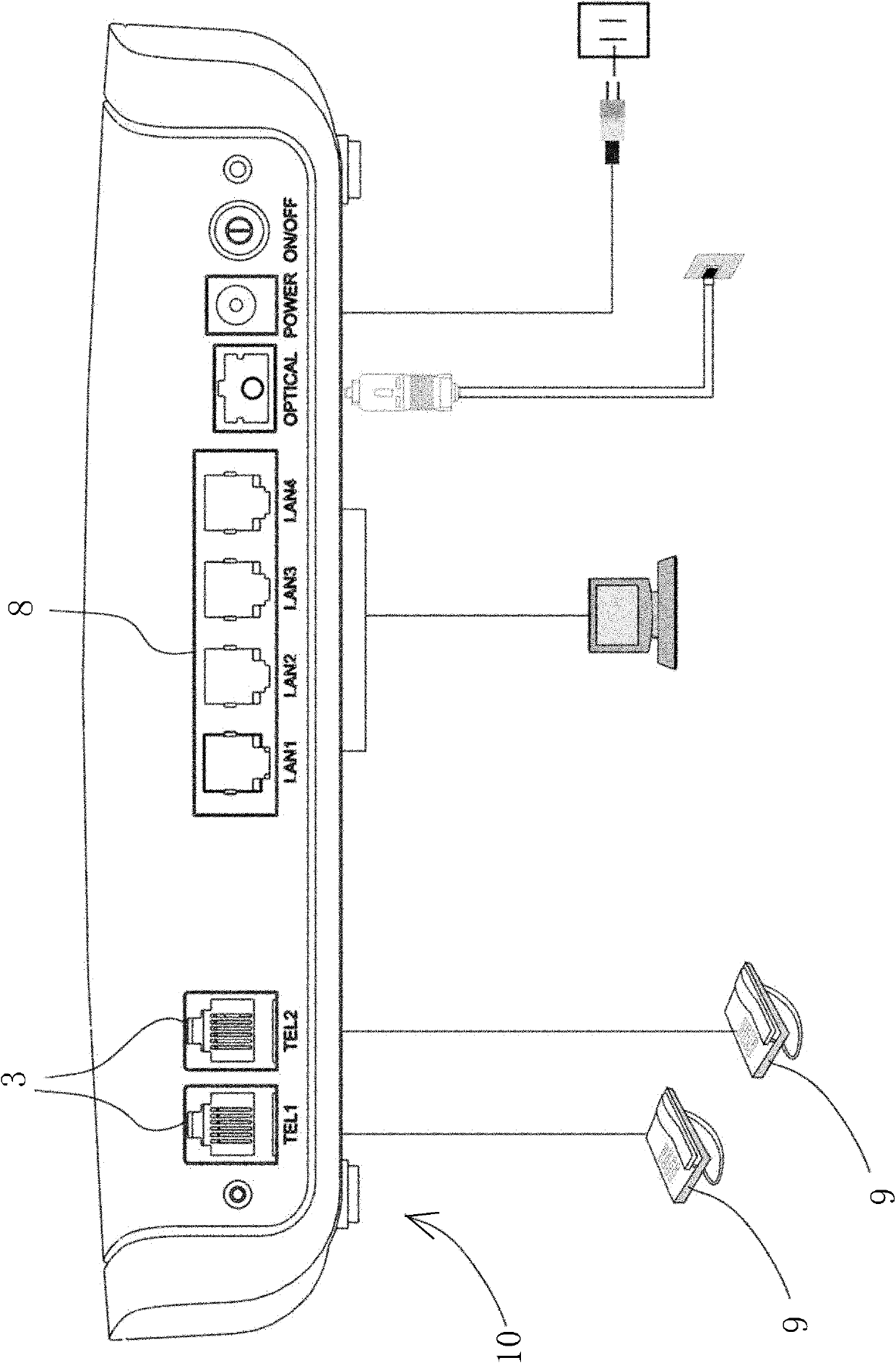 Method for switching servers of SIP (Session Initiation Protocol) communication terminal