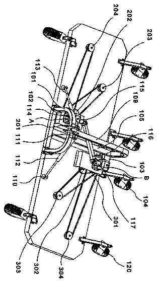 Novel foldable lawn mower