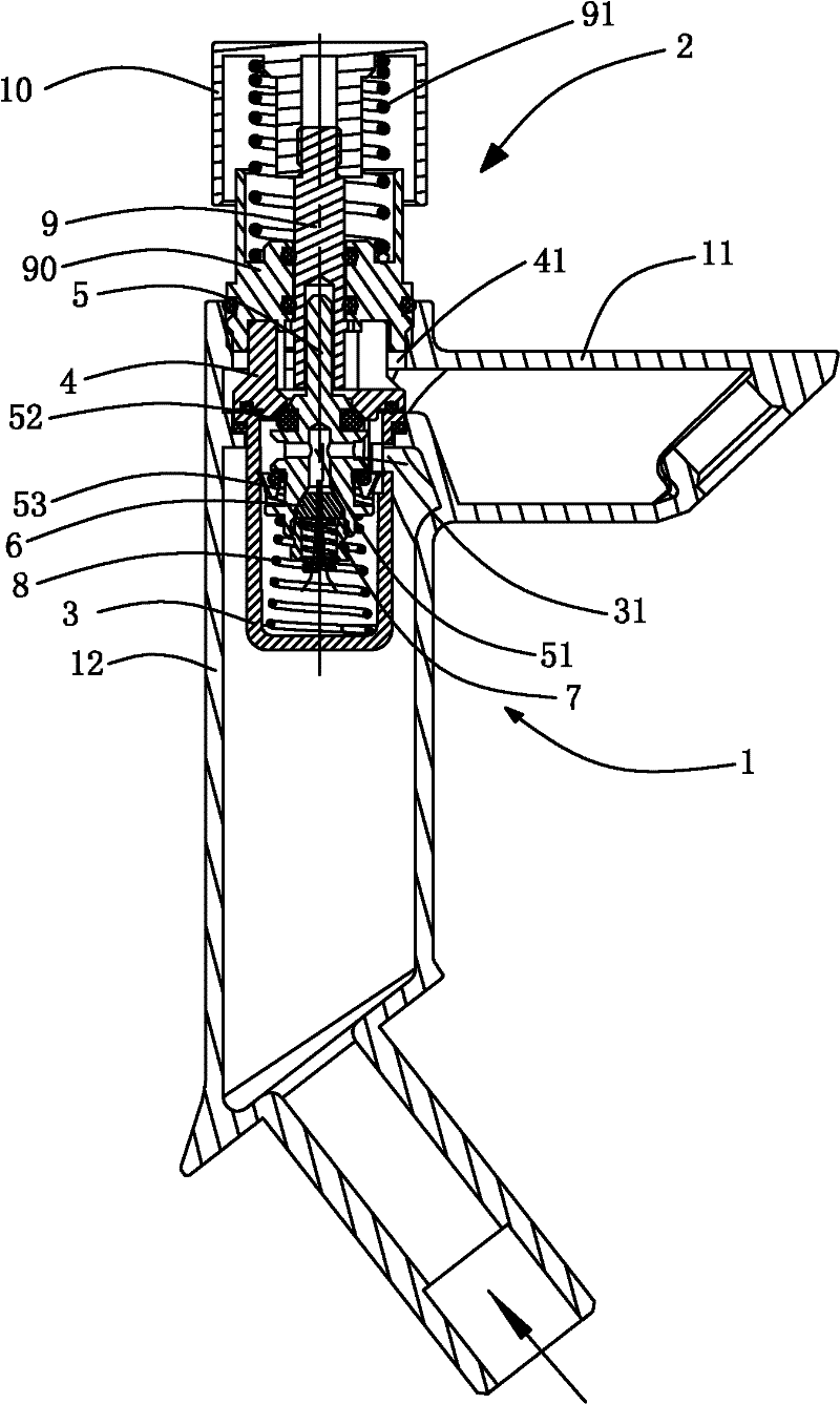 Time-delay flushing valve