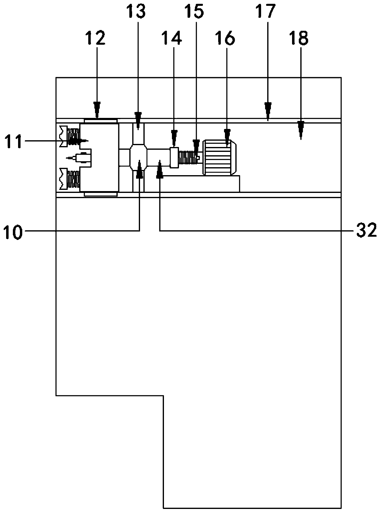 Efficient cutting and forming equipment for woven bag production