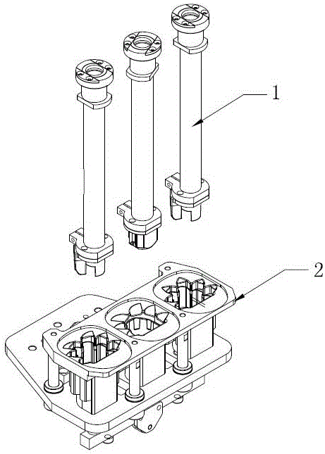 Novel shaping device used for laced foods with stuffing