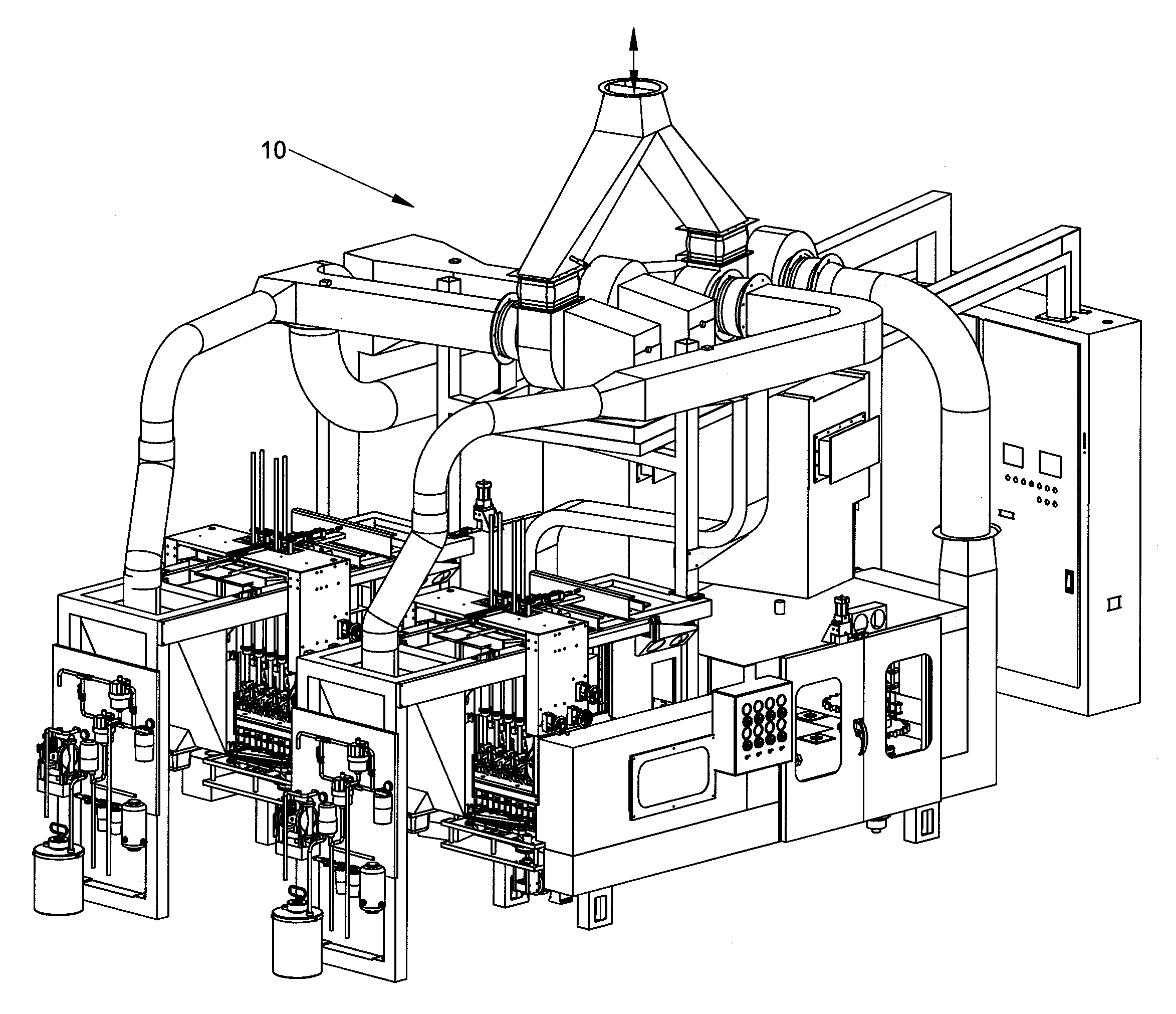 Spindle Spray Coating System