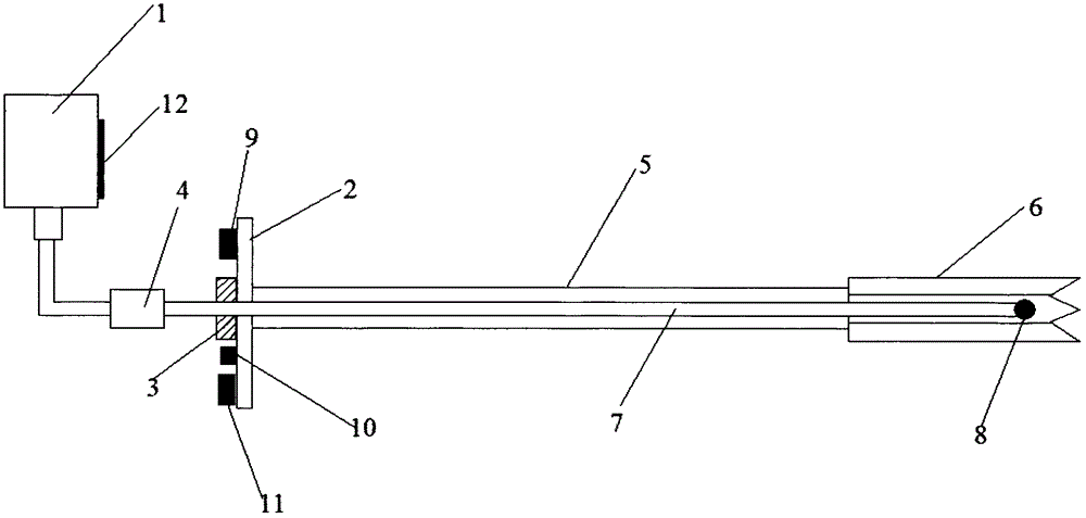 Field sampling soil information electronic tag device