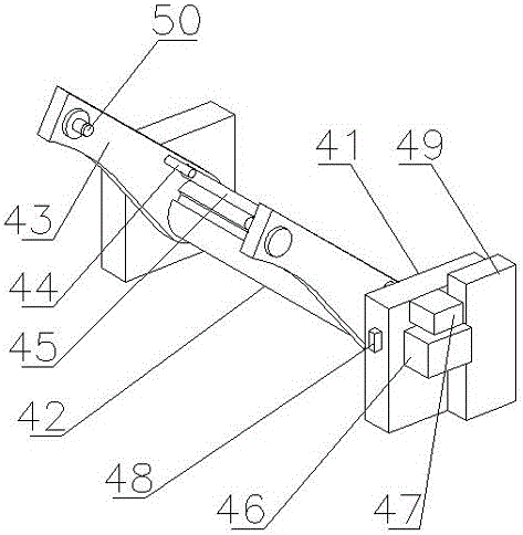 Automatic paper feeding system of corrugated paper board production line