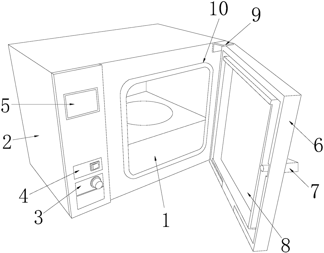 Disinfection device for livestock breeding apparatus