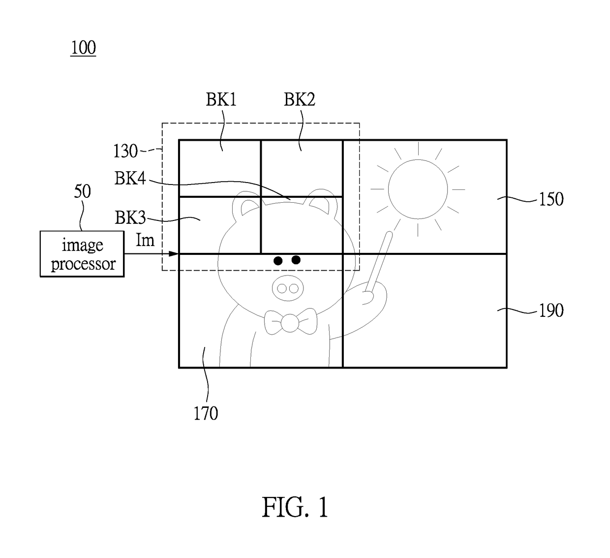 LED display device