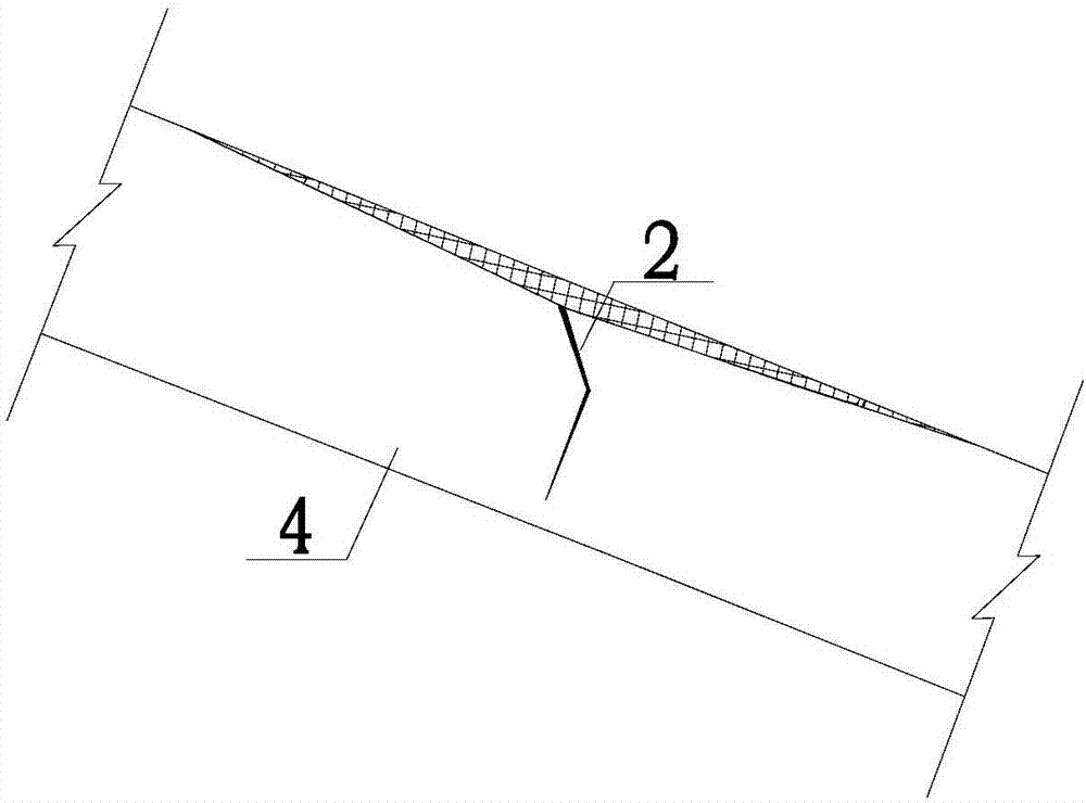 Concrete face rockfill dam leakage underwater blocking structure and method