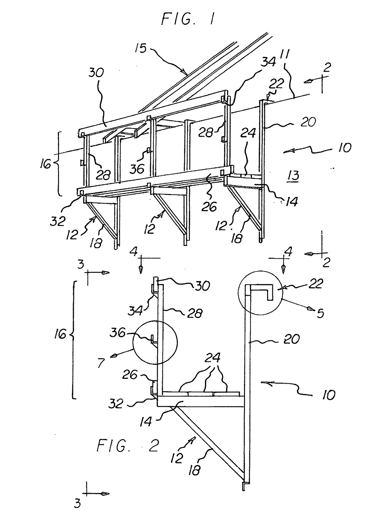 Safety platform scaffold apparatus