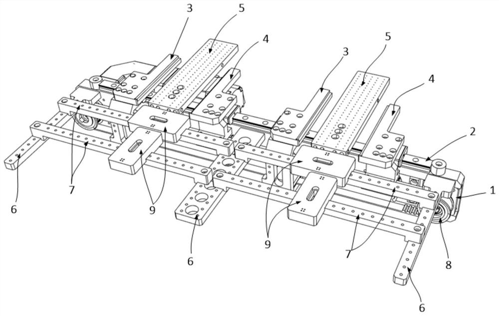 Electrically-controlled opening and closing positioning device