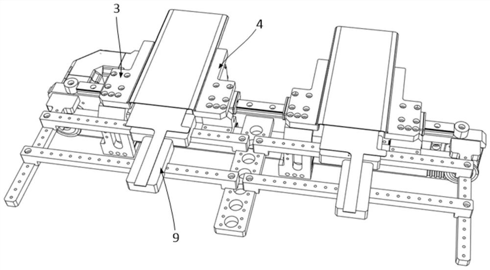 Electrically-controlled opening and closing positioning device