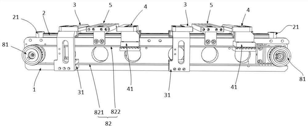 Electrically-controlled opening and closing positioning device