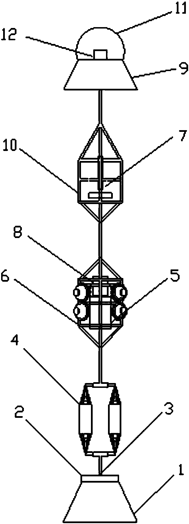 Apparatus and method for in-situ real-time observation of submarine sand waves