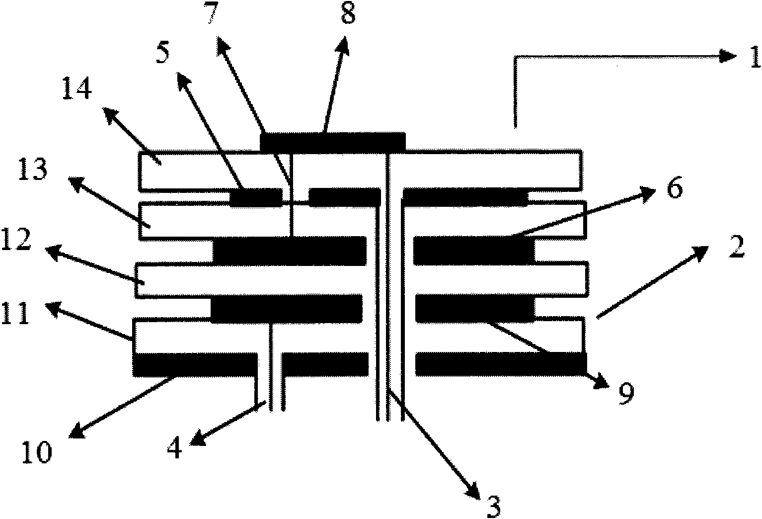 Small-sized dual-band dual-circular polarization wide beam multi-layer microstrip antenna