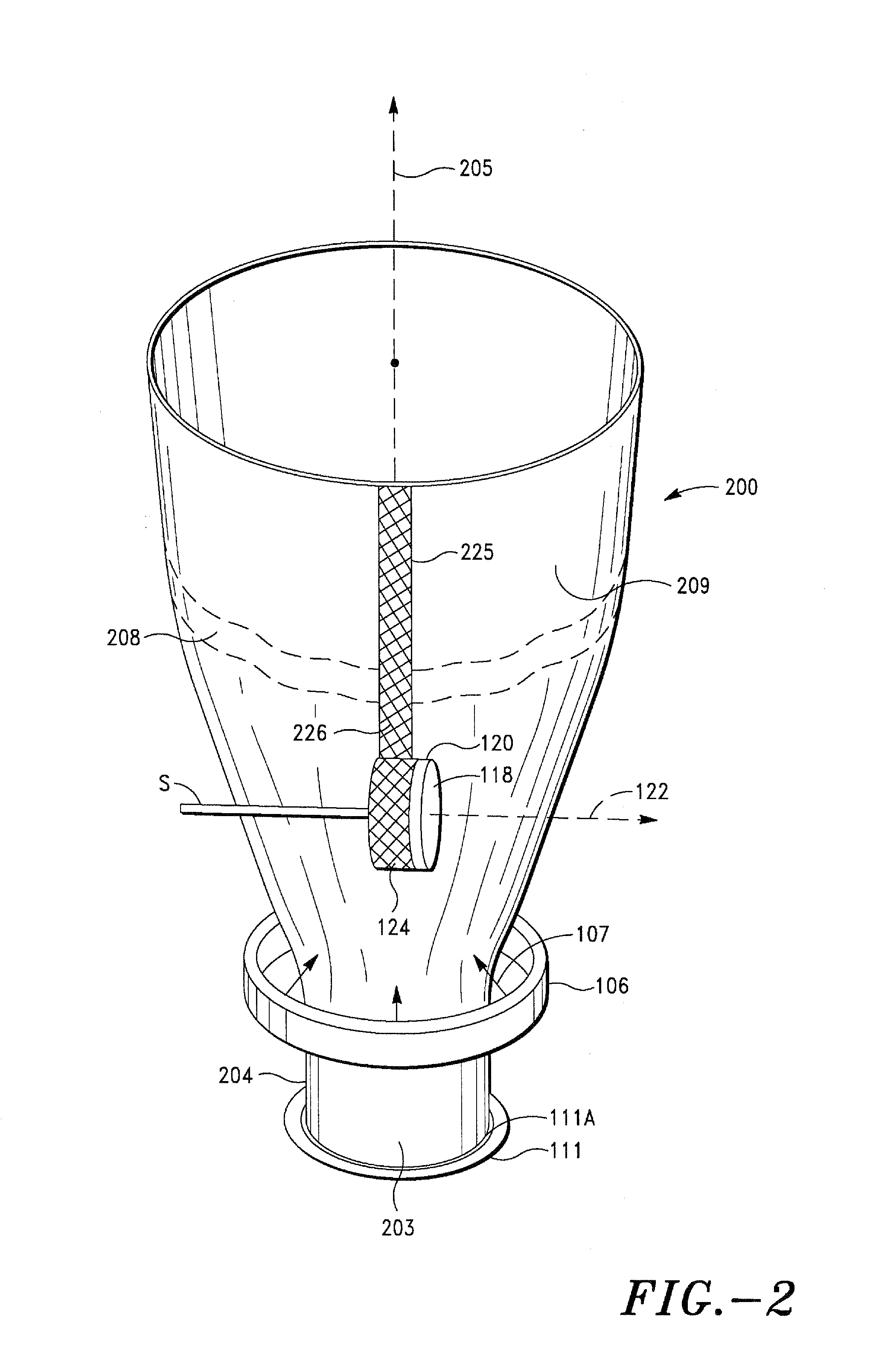 Disposal bag having embossed tie flaps